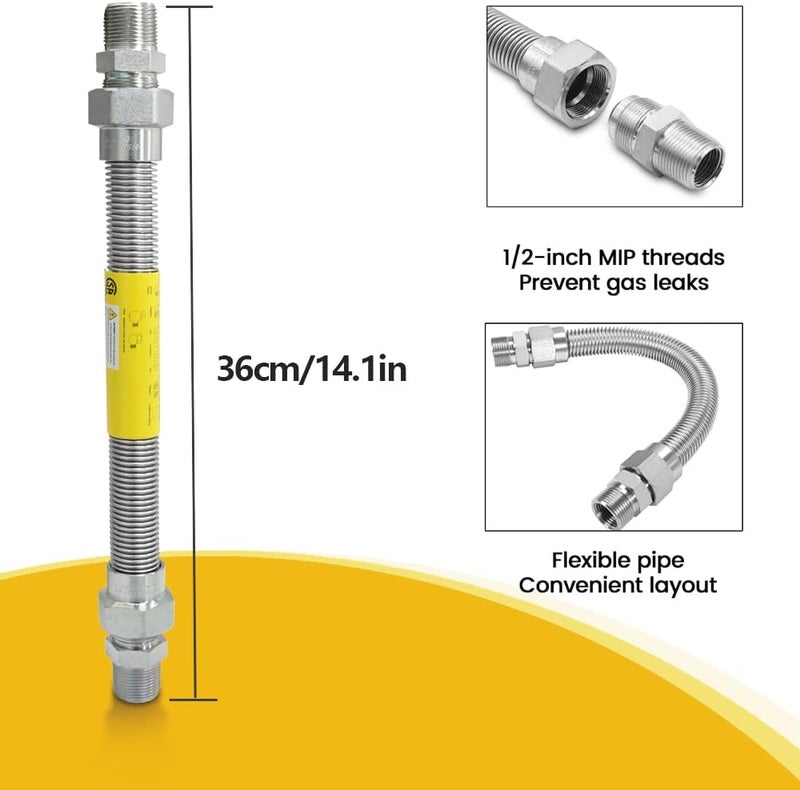 BAY Direct UPGRADED Stainless Steel 3/4" Fuel Line Flex Compatible Part Number: 0D3031 0L4836A - Image 3
